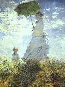 Claude Monet Woman with a Parasol USA oil painting artist